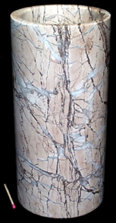 Vase Jaspis 20cm hoch