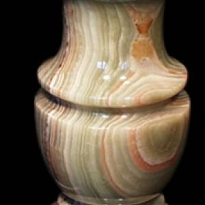 Vase Onyx bunt 15cm hoch